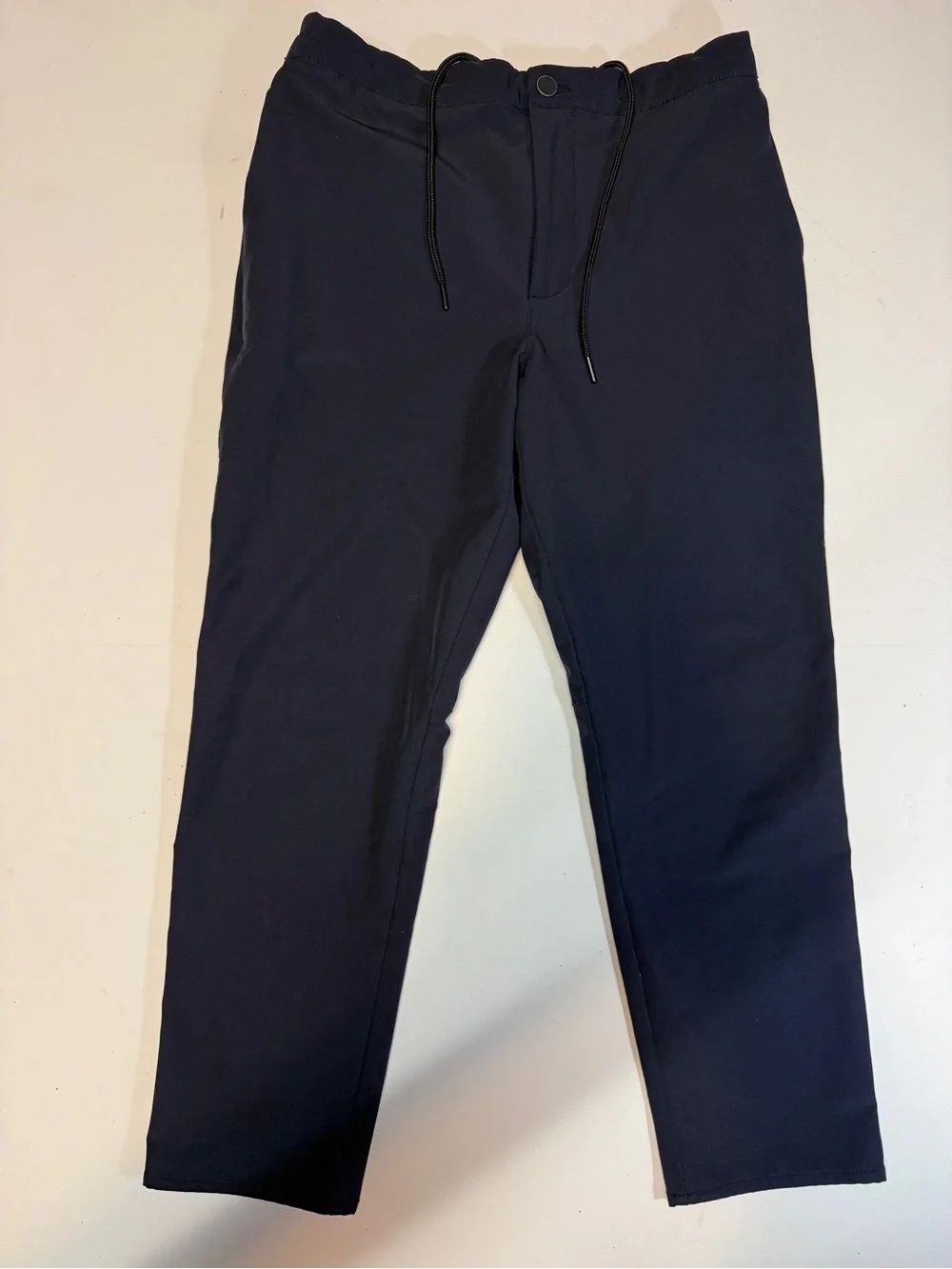 Banana Republic Navy Drawstring Performance Chinos